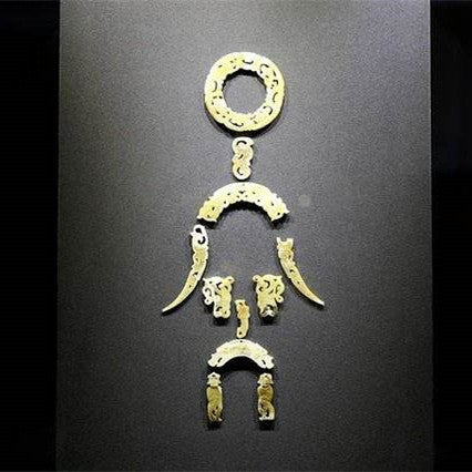 The luxury jade of ancient people