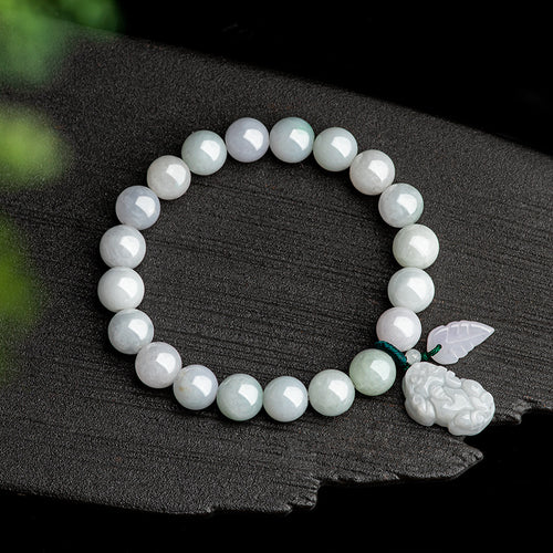Natural Jade Bracelet Pixiu Jadeite Bracelet