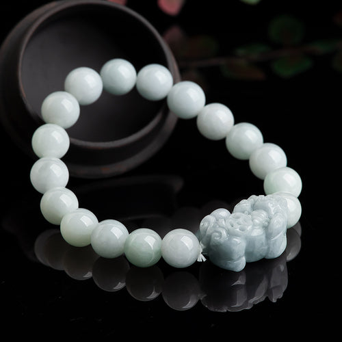 Natural Jade Bracelet Pixiu Jadeite Bracelet