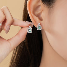 Natural Jade Earrings Jadeite Silver Earrings