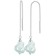 Natural Jade Earrings Silver Jadeite Earrings TUEG386