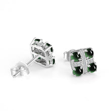 Natural Jade Earrings Silver Jadeite Earrings