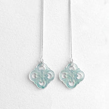 Natural Jade Earrings Silver Jadeite Earrings
