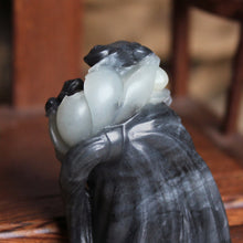 Natural jade carving nephrite collectibles Chinese Hetian jade