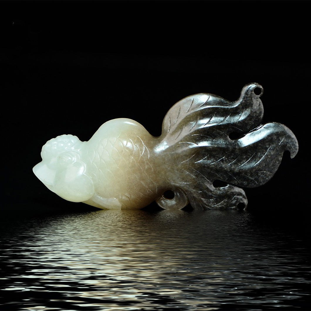 Natural jade carving nephrite collectibles Chinese Kunlun jade