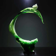 Natural jade carving Siberian nephrite jade collectibles