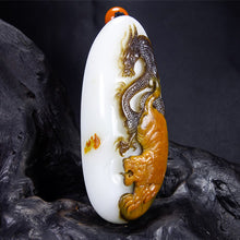 Natural jade carving nephrite collectibles Chinese Hetian jade