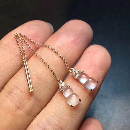 Natural Jade Earrings Jadeite Earrings