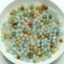 Natural jade jadeite beads mixed colors wholesale