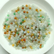 Natural jade jadeite beads mixed colors wholesale