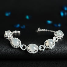 Natural Jade Bracelet Jadeite Silver Bracelet