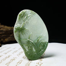 Natural jade carving Chinese Kunlun nephrite jade collectibles