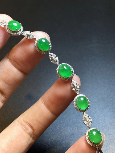 Natural Jade Bracelet Jadeite Bracelet