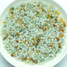 Natural jade jadeite beads mixed colors wholesale