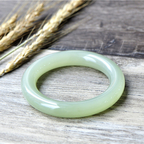 Natural jade bangle Chinese Kunlun nephrite jade bangle