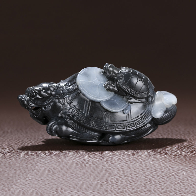 Natural jade carving nephrite collectibles Chinese Hetian jade