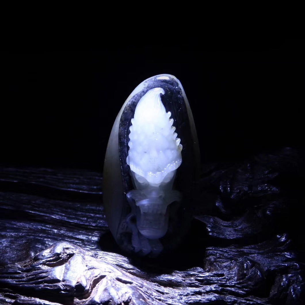 Natural jade carving Chinese Hetian nephrite collectibles