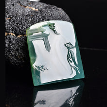 Natural jade jadeite carving collectibles homecoming