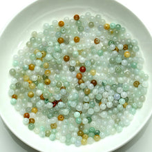 Natural jade jadeite beads mixed colors wholesale