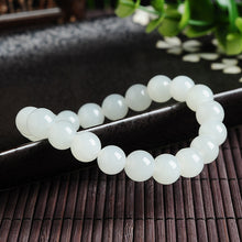 Natural jade white nephrite bracelet wholesale
