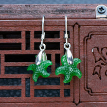 Jade Nephrite Silver Jade Earrings