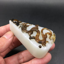 Natural jade carving nephrite collectibles Chinese Hetian jade