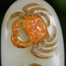Natural jade carving nephrite collectibles Chinese Hetian jade