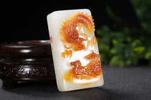 Natural jade carving Chinese Hetian nephrite collectibles