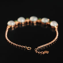 Natural jade bracelet jadeite gold bracelet