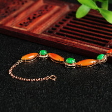 Natural jade bracelet jadeite gold bracelet