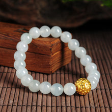 Natural jade bracelet jadeite gold bracelet