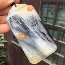 Natural jade carving Chinese Hetian nephrite collectibles