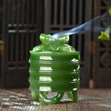 Natural jade carving Siberian nephrite jade collectibles
