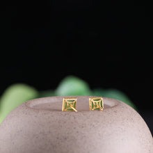 Natural Jade Earrings Nephrite Silver Earrings