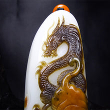 Natural jade carving nephrite collectibles Chinese Hetian jade