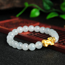 Natural jade bracelet jadeite gold bracelet