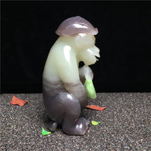 Natural jade carving nephrite collectibles Chinese Kunlun jade