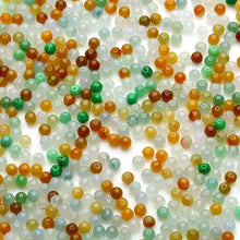 Natural jade jadeite beads mixed colors wholesale