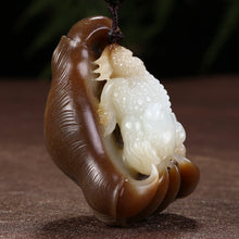 Natural jade carving nephrite collectibles Chinese Kunlun jade