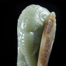 Natural jade carving nephrite collectibles Chinese Kunlun jade