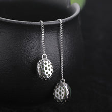 Natural Jade Earrings Nephrite Silver Earrings