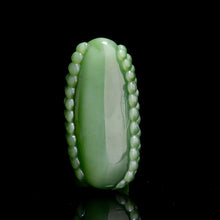 Natural jade carving nephrite collectibles Russia Siberian jade