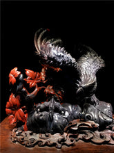 Natural jade carving Chinese Chicken blood stone collectibles