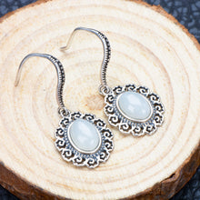 Jade Nephrite Silver Jade Earrings