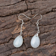 Jade Nephrite Silver Jade Earrings