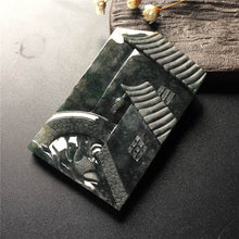 Natural jade jadeite carving collectibles Chinese countryside