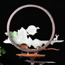 Natural jade carving Chinese Kunlun nephrite jade collectibles