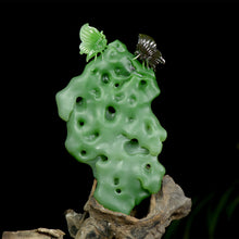 Natural jade carving nephrite collectibles Russia Siberian jade