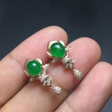 Natural Jade Earrings Jadeite Earrings