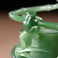 Natural jade carving Siberian nephrite jade collectibles